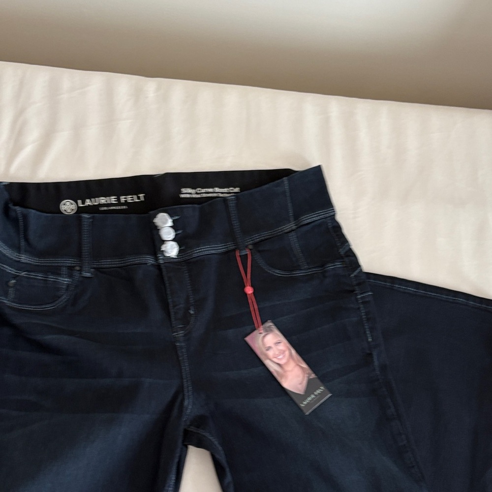 Laurie Felt Women's Midnight Blue Boot Cut Jeans